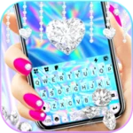 Logo of Diamond Laser Keyboard Backgro android Application 