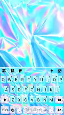 Diamond Laser Keyboard Backgro android App screenshot 0